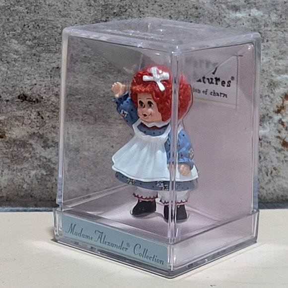 Hallmark Collection Merry Miniatures Madame Alexander Mop Top Wendy Raggedy Ann - Picture 8 of 11
